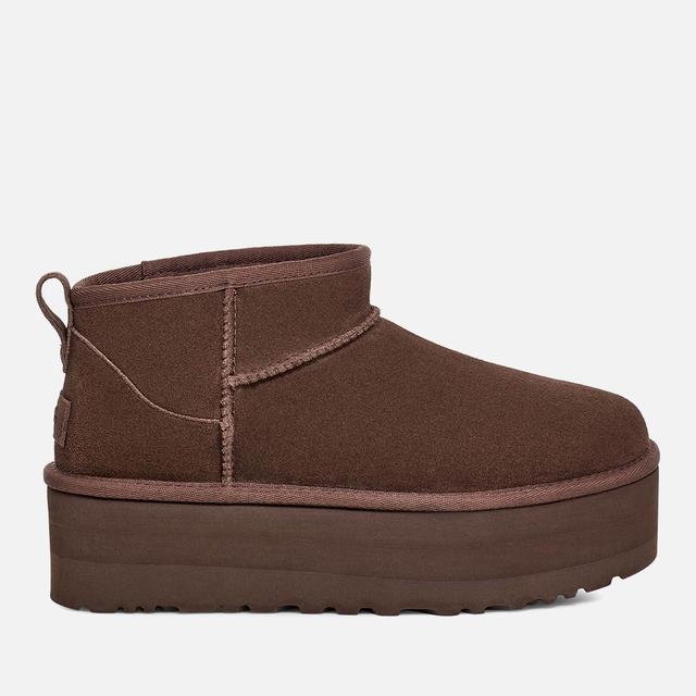 UGG Women's Classic Ultra Mini Platform Suede Boots - UK 6 on Productcaster.