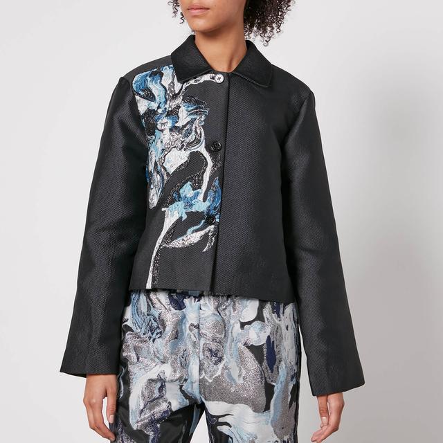 Stine Goya Kiana Floral-Jacquard and Twill Jacket - M on Productcaster.