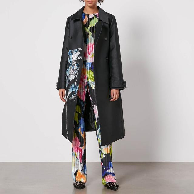 Stine Goya Wessi Floral-Jacquard and Twill Coat - S on Productcaster.