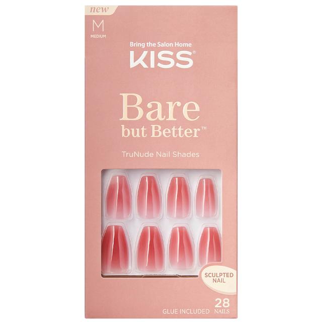 Kiss Bare But Better Nails - Nude Nude on Productcaster.