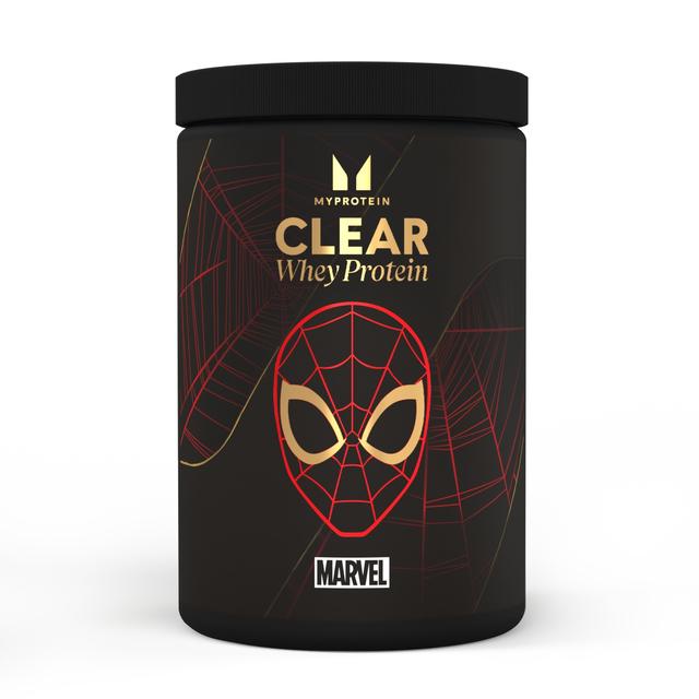 Clear Whey Protein – MARVEL - 20servings - Spider-Man - Raspberry & Strawberry on Productcaster.