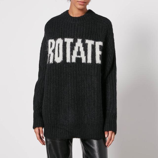 ROTATE Birger Christensen Oversized Ribbed-Knit Jumper - DK 36/UK 8 on Productcaster.