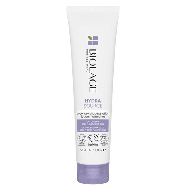 Biolage HydraSource Blow Dry Shaping Lotion with Aloe and Hyaluronic Acid For Dry Hair 150ml on Productcaster.