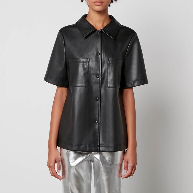 Never Fully Dressed Vegan Leather Lizzie Shirt - UK 6 on Productcaster.