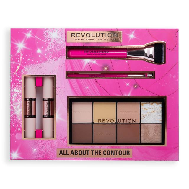 Makeup Revolution All About The Contour Gift Set (Worth £33.48) on Productcaster.