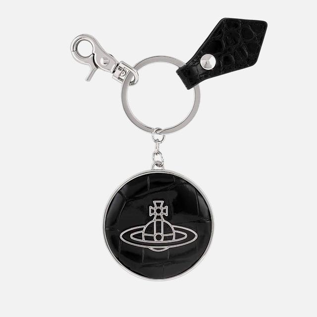 Vivienne Westwood Croc-Embossed Orb Keyring on Productcaster.