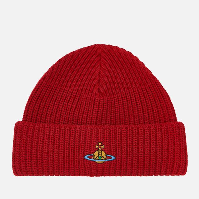 Vivienne Westwood Sporty Ribbed Wool Beanie on Productcaster.