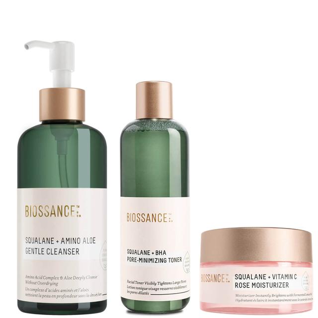 Biossance Cleanse, Tone and Moisturise Trio on Productcaster.