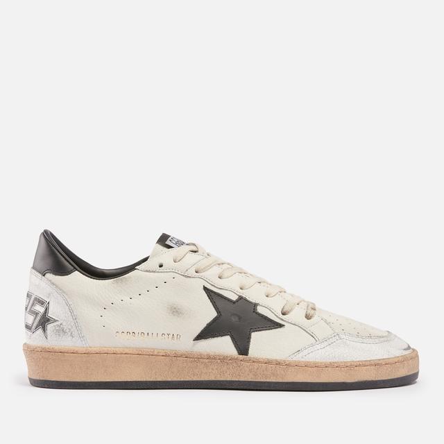 Golden Goose Men's Ball Star Leather Trainers - UK 10 on Productcaster.