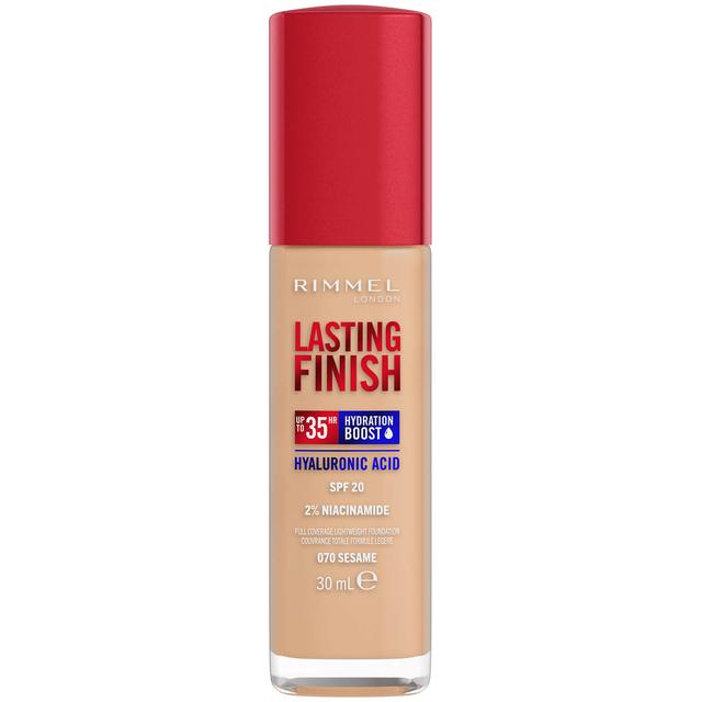 Rimmel Lasting Finish 35Hr Foundation 30ml (Various Shades) - 070 Sesame on Productcaster.