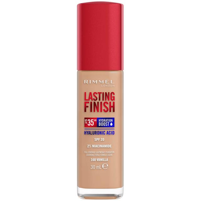 Rimmel Lasting Finish 35Hr Foundation 30ml (Various Shades) - 160 Vanilla on Productcaster.