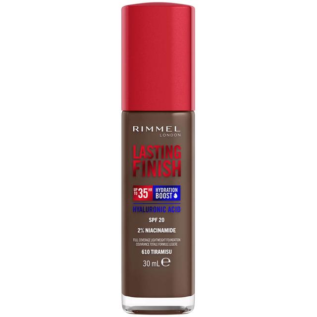 Rimmel Lasting Finish 35Hr Foundation 30ml (Various Shades) - 610 Tiramisu on Productcaster.