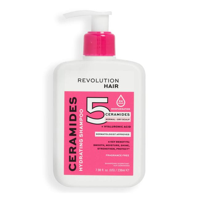 Revolution Haircare 5 Ceramides and Hyaluronic Acid Moisture Lock Shampoo 250ml on Productcaster.