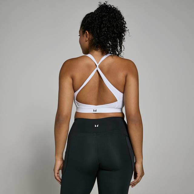 MP Dámská Power Cross Back Sportovní Podprsenka – Bílá - XXL on Productcaster.