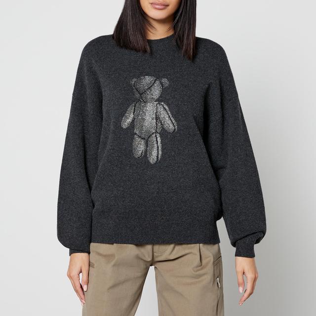 Alexander Wang Beiress Oversized Wool-Blend Jumper - L on Productcaster.