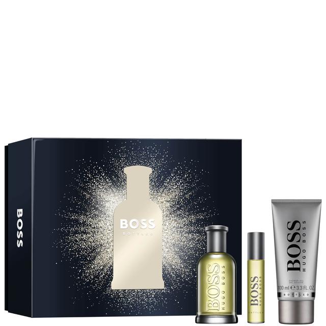 HUGO BOSS Christmas 2023 BOSS Bottled For Him Eau de Toilette Spray 100ml Gift Set on Productcaster.