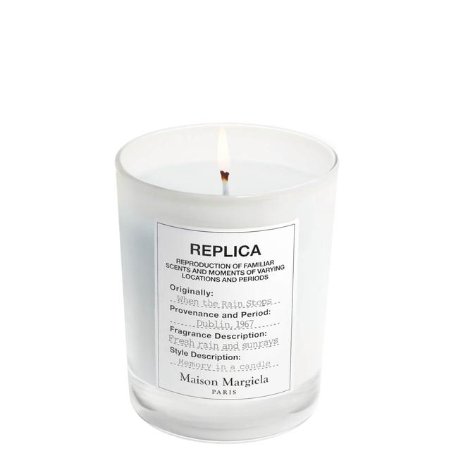 Maison Margiela Replica When The Rain Stops Candle 165g on Productcaster.