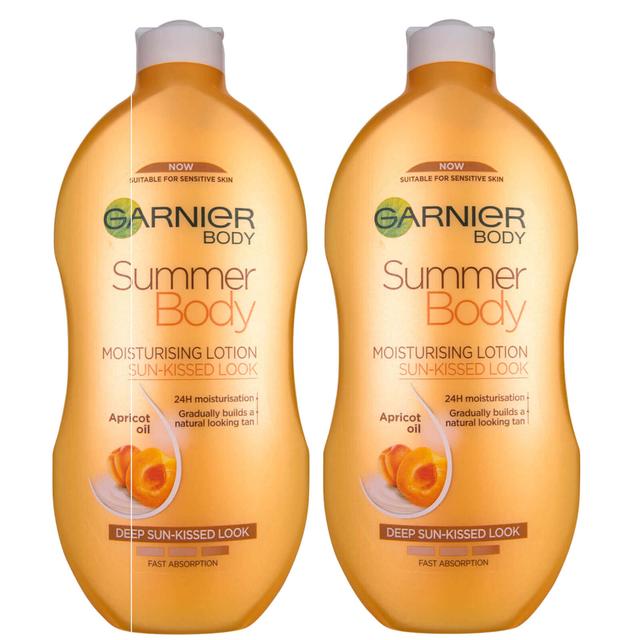 Garnier Summer Body Gradual Deep Tan Moisturiser Duo on Productcaster.