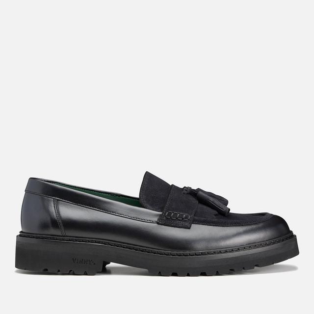 Vinny's Men's Le Club Horsebit Snaffle Leather Loafers - UK 11 on Productcaster.