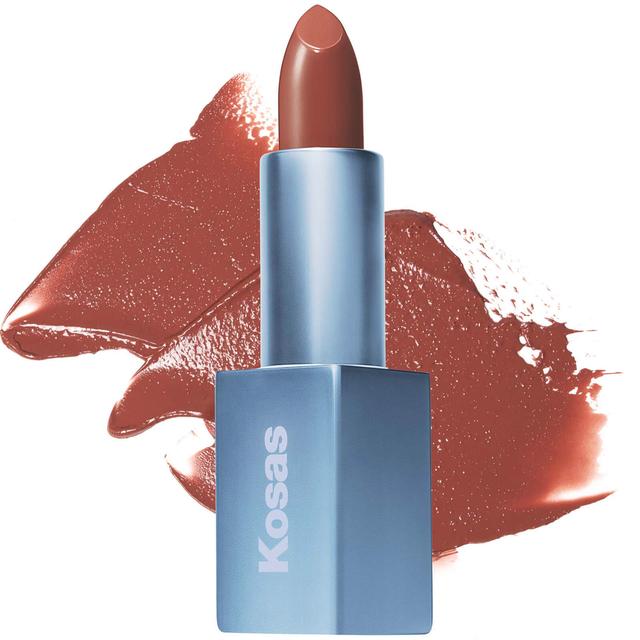 Kosas Weightless Lip Color Nourishing Satin Lipstick 3g (Various Shades) - Turned On on Productcaster.