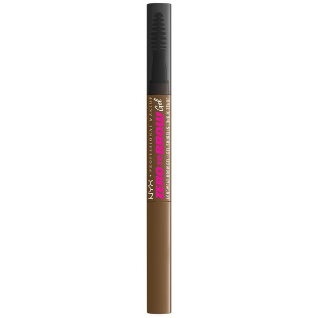 NYX Professional Makeup Zero To Brow Longwear Vegan Tinted Eyebrow Gel 13g (Various Shades) - Taupe on Productcaster.