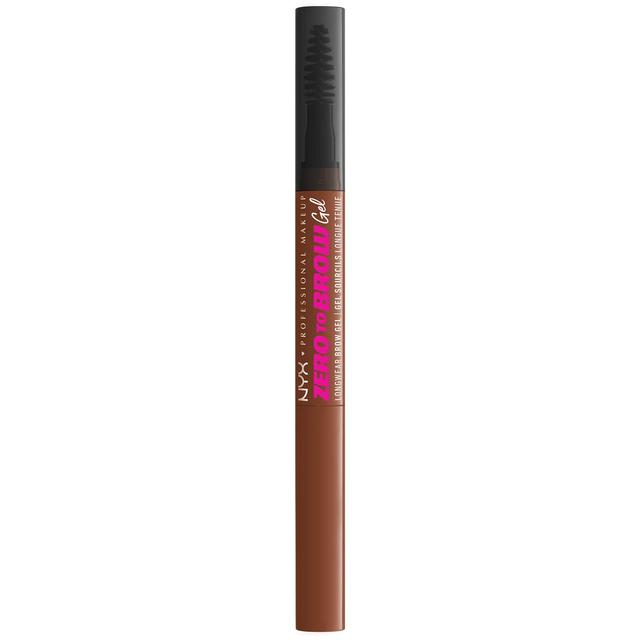 NYX Professional Makeup Zero To Brow Longwear Vegan Tinted Eyebrow Gel 13g (Various Shades) - Auburn on Productcaster.