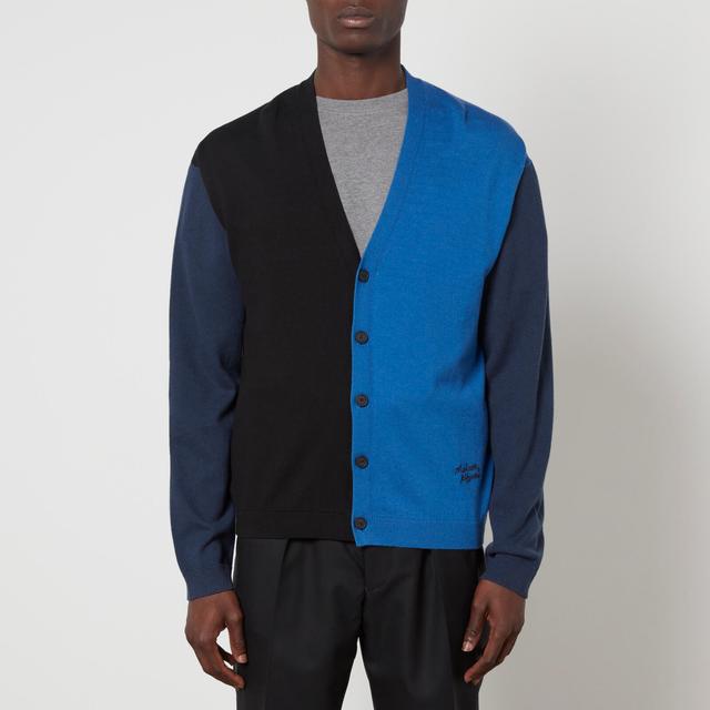 Maison Kitsuné Cotton and Wool-Blend Cardigan - L on Productcaster.