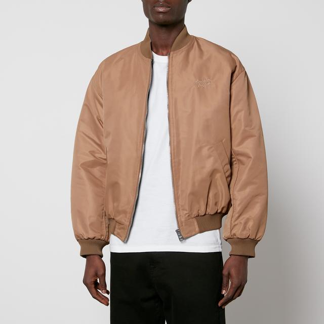 Maison Kitsuné Logo-Embroidered Nylon Bomber Jacket - S on Productcaster.