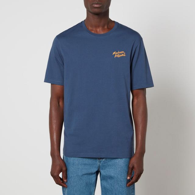 Maison Kitsuné Handwriting Cotton-Jersey T-Shirt - S on Productcaster.