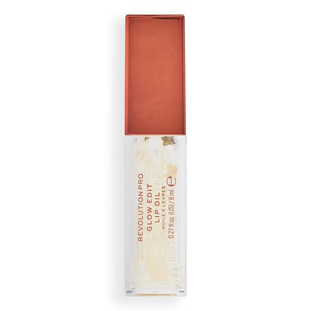 Revolution Beauty Revolution Pro Glow Edit Shimmer Lip Oil Touch - Touch Clear on Productcaster.