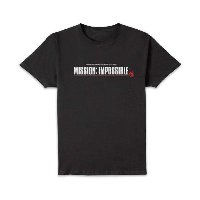 Mission Impossible Mission Impossible !!!Black Acid Wash!!! Men's T-Shirt - Black - XS - Schwarz on Productcaster.