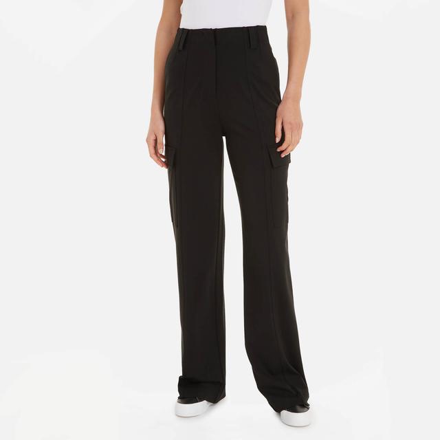 Calvin Klein Jeans Milano Wide Leg Jersey Cargo Pants - M on Productcaster.