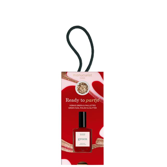 Manucurist Golden Christmas Tree Red Velvet Duo (Worth £23.00) on Productcaster.