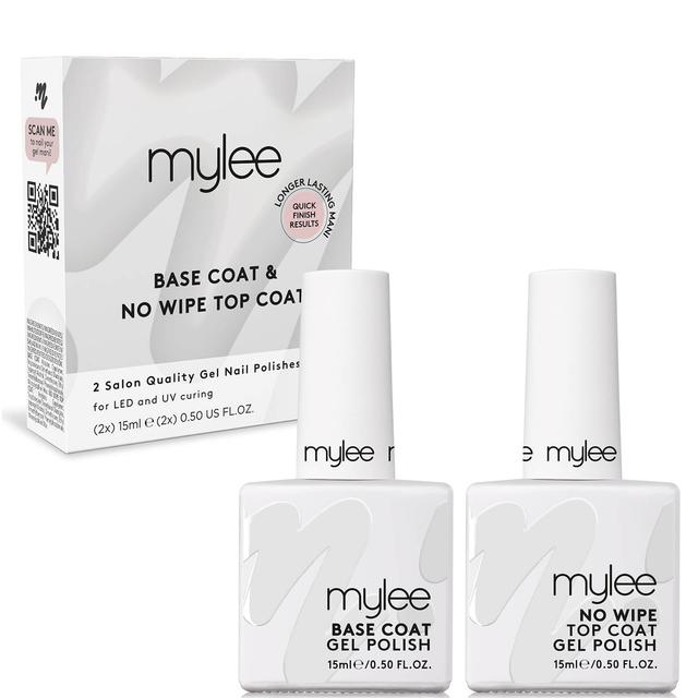 Mylee Gel Polish No Wipe Top and Base Coat Duo 2 x 15ml on Productcaster.