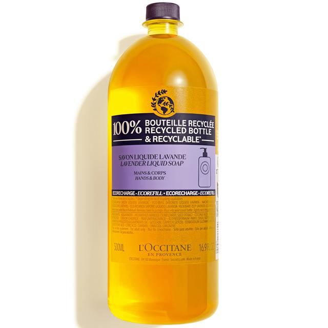 L'OCCITANE Shea Lavender Hands and Body Liquid Soap Eco Refill 500ml on Productcaster.