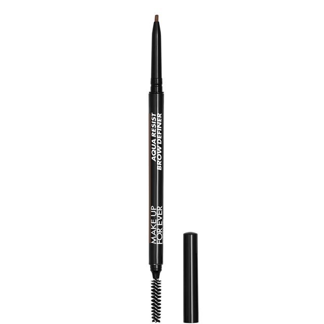 MAKE UP FOR EVER Aqua Resist Brow Definer 0.09g (Various Shades) - 25 - Medium Ash on Productcaster.