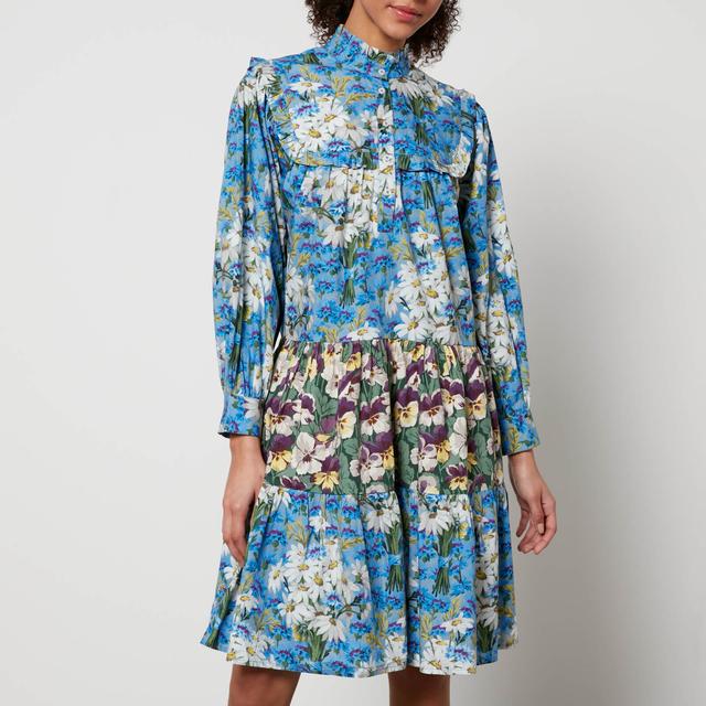 Batsheva X Laura Ashley Carwyn Cotton Mini Dress - US 6/UK 10 on Productcaster.