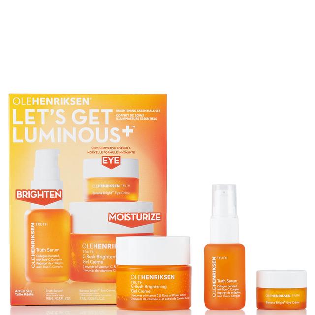 OLE HENRIKSEN Let's Get Luminous Brightening Vitamin C Essentials Set (Worth £65.00) on Productcaster.