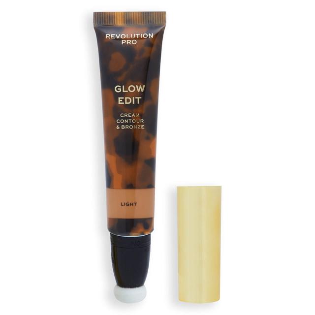 Revolution Pro Glow Edit Cream Contour and Bronze 15ml (Various Shades) - Light on Productcaster.