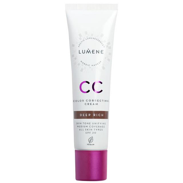 Lumene CC Colour Correcting Cream SPF20 30ml (Various Shades) - Deep Rich on Productcaster.