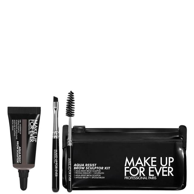 MAKE UP FOR EVER Aqua Resist Brow Sculptor Kit 7g (Various Shades) - 40 - Medium Brown on Productcaster.