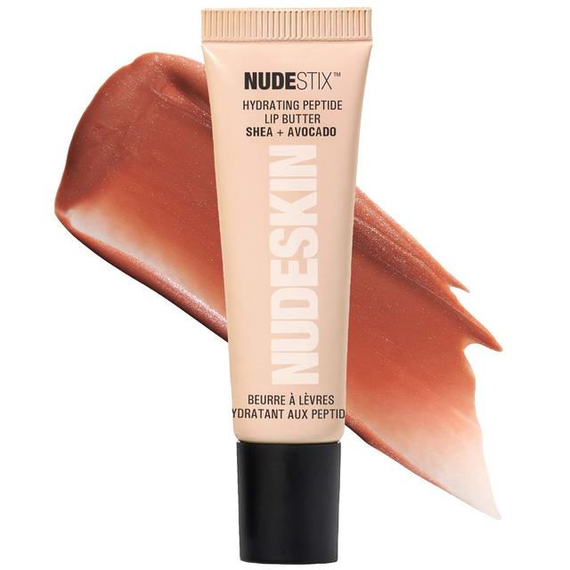 NUDESTIX Hydrating Peptide Lip Butter 10ml (Various Shades) - Dolce Nude on Productcaster.