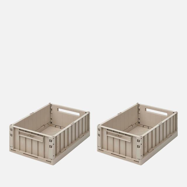 Liewood Weston Storage Box Medium - 2-Pack - Sandy Multi on Productcaster.