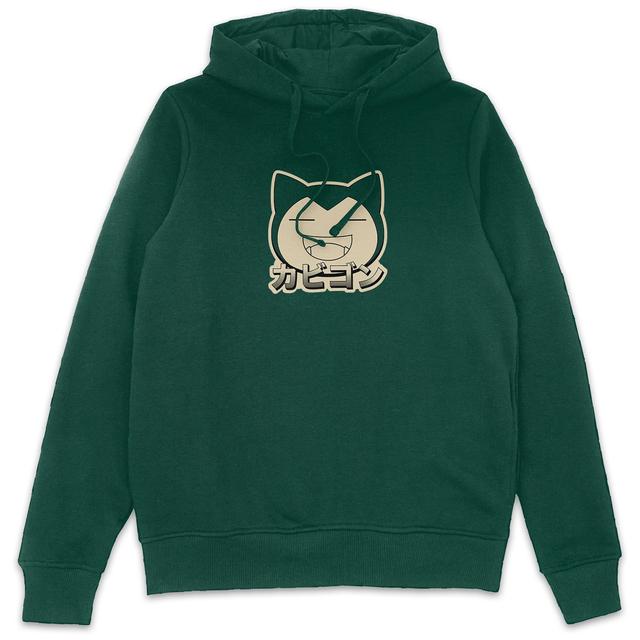 Pokémon Snorlax Snoozy By Nature Hoodie - Green - XL on Productcaster.