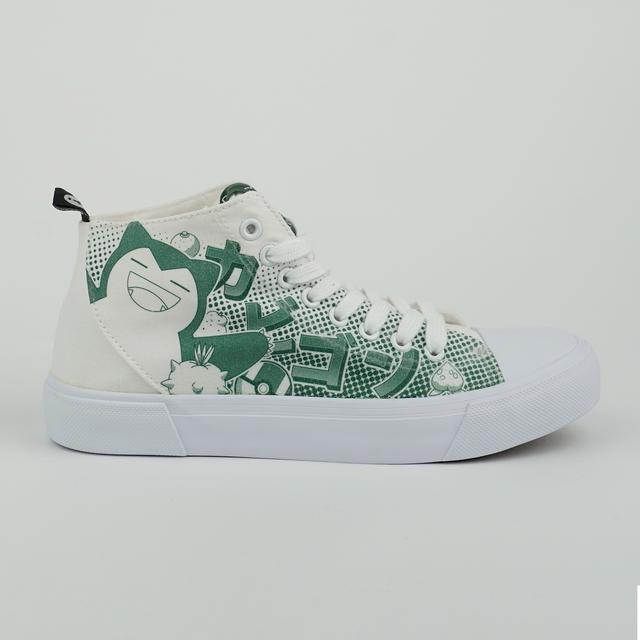 Akedo x Pokémon Snorlax Joy High Top - White - UK 5 / EU 38 / US Men's 6 / US Women's 7 on Productcaster.