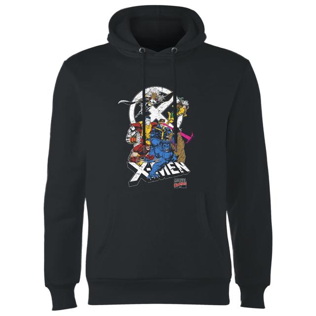 X-Men Super Team Hoodie - Black - L - Schwarz on Productcaster.