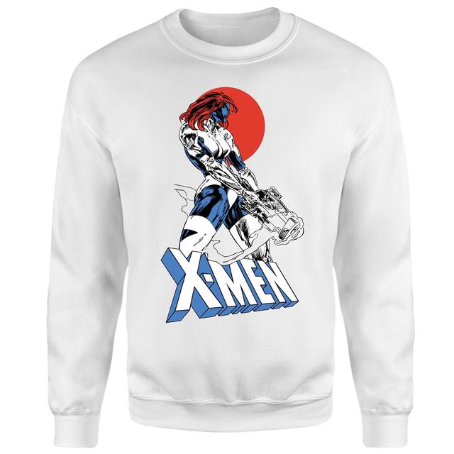 X-Men Mystique Sweatshirt - White - XXL - White on Productcaster.