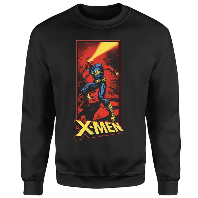 X-Men Cyclops Energy Beam Sweatshirt - Black - XXL - Schwarz on Productcaster.