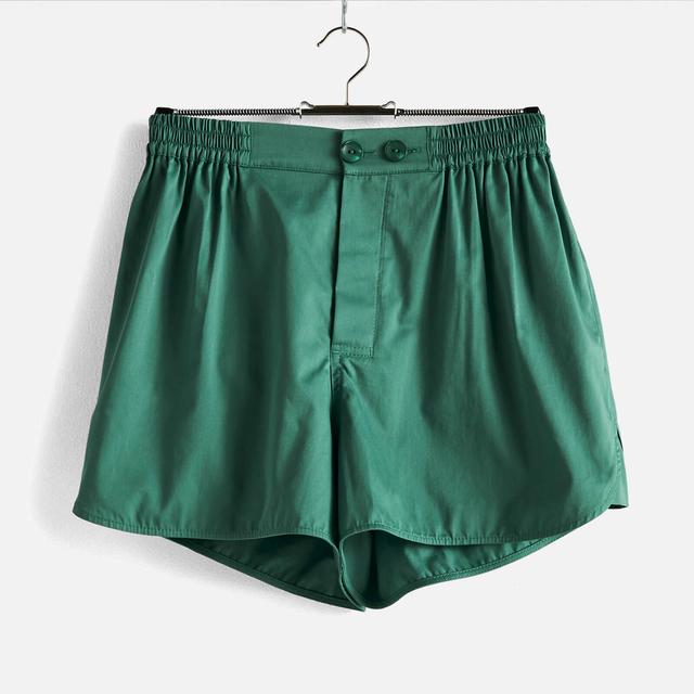 HAY Outline Pyjama Shorts - Emerald Green - Medium/Large on Productcaster.