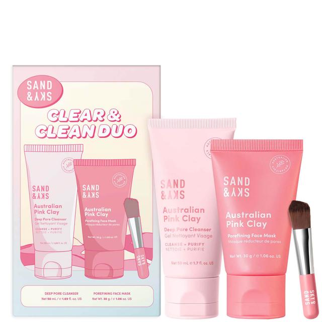 Sand & Sky Clear & Clean Duo (Worth Value £33.80) on Productcaster.